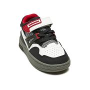 Sneakersi inalti pentru copii, piele naturala, maro, Garvalin (Marime: 25) JEM241234-C-25