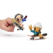 TECH DECK SK8 CREW PACHET 2 SETURI PLITA SI FIGURINA 9.6CM CASCA ALBA SI CASTI GRI VIV6071061_20148775
