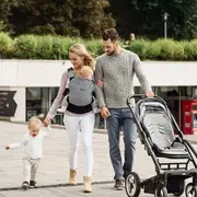 Perna pentru carucior N3 Bumbac Womar Zaffiro AN-PW-03B BBJAN-PW-03B_Melange Gri
