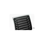 Scaun birou egonomic sl q320, mesh, mecanism inclinare, baza polipropilena, suport lombar, roti cauciucate, 90 kg, negru/gri drm10379
