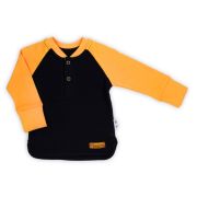 Bluza cu maneca lunga (181138) Colectia "Big Trucks" Neagra/Galbena Marimea 122 PMICNICOL-181138-122