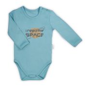 Body cu maneca lunga (182101) Nicol "Star" Albastru Marimea 80 PMICNICOL-182101-80