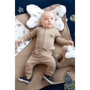 Body cu maneca lunga (182102) Colectia "Star" 2021 Maro Marimea 62 PMICNICOL-182102-62