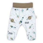 Pantalon bumbac 100% (182009) Colectia "Star" Alb Marimea 80 PMICNICOL-182009-80