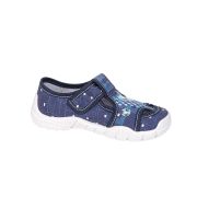 Pantofi cu interior de bumbac pentru baieti Vi-GGa-Mi Adas Albastru mar. 33 PMICVGM.64ADAS.33