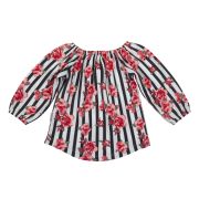 Bluza spaniola cu maneca lunga (184139) Nicol Nana Flori/Dungi mar. 98 PMICNICOL-184139-98