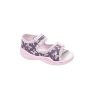 Sandalute cu interior de bumbac si brant de piele Vi-GGa-Mi Celinka Fluturasi marimea 22 PMICVGM.18CELINKA.22