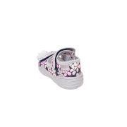 Sandalute cu interior de bumbac si brant de piele Vi-GGa-Mi Emilka Floricele marimea 24 PMICVGM.16EMILKA.24