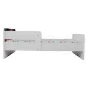 Pat Copii Avengers Cu Paravane Dubla Protectie si Cu Saltea SafeNest 140x70 Cm  Ptv6922