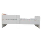 Pat Copii Cars Cu Paravane Dubla Protectie si Cu Saltea Inclusa 140x70 Cm  Ptv6978