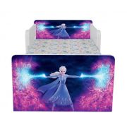 Pat Fete 2-12 Ani Frozen 2, Cu Dubla Protectie Si Saltea De 160x80 Cm Inclusa Ptv7042