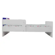 Patut Pentru Fete 2-8 Ani Frozen 3, Cu Dubla Protectie Si Saltea SafeNest de 140x70 Cm Ptv7056