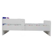 Pat Pentru Fete 2-16 Ani Frozen 3, Cu Dubla Protectie Si Saltea SafeNest 180x80 Cm Ptv7062