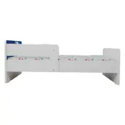Pat Pentru Fetite 2-8 Ani Frozen 4, Cu Dubla Protectie Si Saltea SafeNest de 140x70 Cm Ptv7073