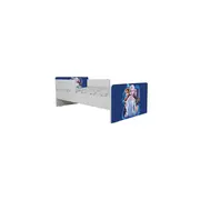 Pat Pentru Fete 2-16 Ani Frozen 4, Cu Dubla Protectie Si Saltea SafeNest de 180x80 Cm Ptv7079