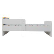 Pat Copii Paw Patrol Space 2-12 ani Cu Paravane Dubla Protectie si Cu Saltea Inclusa 160x80 Cm  Ptv6713