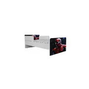 Pat Cu Spiderman 2 De Baieti 2-8 Ani, Cu Protectie Dubla, Cu Saltea SafeNest 140x70 Cm Ptv7298