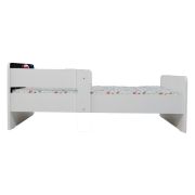 Pat Pentru Baieti 2-12 Ani Cu Spiderman 2, Cu Protectie Dubla, Salteaua 160x80 Cm Inclusa Ptv7301