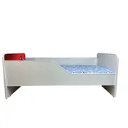 Pat Copii Spiderman 4 Model Sleepy 2-12 ani Cu Saltea SafeNest 160x80 Cm  Ptv6424