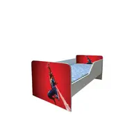 Pat Copii Spiderman 4 Model Sleepy 2-12 ani Cu Saltea SafeNest 160x80 Cm  Ptv6424