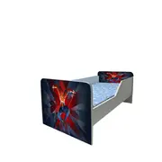 Pat Baieti 2-12 Ani Cu Spiderman 6, Model Sleepy, Saltea SafeNest 160x80 Cm Ptv6473