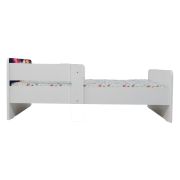 Pat Copii Tom&jerry Cu Paravane Dubla Protectie si Cu Saltea SafeNest 140x70 Cm  Ptv7370