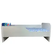 Pat Copii Ariel Model Sleepy 2-6 ani Cu Saltea SafeNest 130x60 Cm  Ptv5740