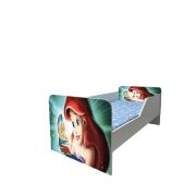 Pat Copii Ariel 3 Model Sleepy 2-6 ani Cu Saltea SafeNest 130x60 Cm  Ptv5803