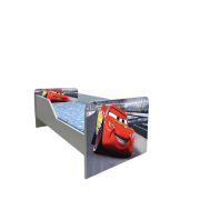 Pat Copii Cars Model Sleepy 2-6 ani Cu Saltea SafeNest 130x60 Cm  Ptv5901