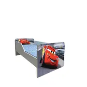 Pat Copii Cars Model Sleepy 2-8 ani Cu Saltea SafeNest 140x70 Cm  Ptv5911