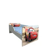 Pat Copii Cars 2 Model Sleepy 2-6 ani Cu Saltea SafeNest 130x60 Cm  Ptv5926