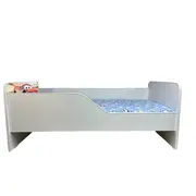 Pat Copii Cars 2 Model Sleepy 2-6 ani Cu Saltea SafeNest 130x60 Cm  Ptv5926