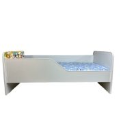 Pat Copii Mickey Si Prietenii Model Sleepy 2-6 ani Cu Saltea Inclusa 130x60 Cm  Ptv6071