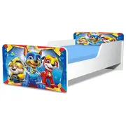 Pat Copii Paw Patrol Space Model Creativ 2-8 ani Cu Saltea SafeNest 140x70 Cm  Ptv5249