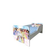 Pat Copii Princess Model Sleepy 2-16 ani Cu Saltea SafeNest 180x80 Cm  Ptv6207
