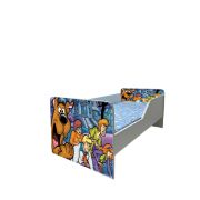 Pat Copii Scooby Doo Model Sleepy 2-16 ani Cu Saltea Inclusa 180x80 Cm Ptv6258