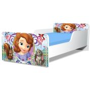 Pat Copii Sofia 3 Model Creativ 2-16 ani Cu Saltea SafeNest 180x80 Cm  Ptv5462