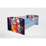 Pat copii 2-12 ani Tom&jerry 3, Cu Protectie si saltea inclusa de 160x80 Cm Ptv4881