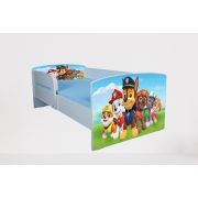 Patut Copii 2-8 Ani Paw Patrol, Cu Protectie Si Saltea SafeNest de 140x70 Cm Inclusa Ptv3810