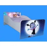 Pat pentru fete 2-12 ani Vampirina, model cu saltea de 160x80 Cm Ptv4110