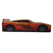 Pat Copii In Forma De Masina Ramirez Car 2-16 ani Cu Saltea Inclusa 180x80 Cm  CMG4413
