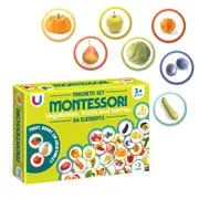 Set magneti montessori - fructe si legume