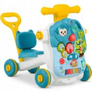 Antemergator 4 in 1 cu diverse activitati si sunete ricokids 781500 - albastru edeedi781500