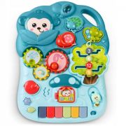 Antemergator 4 in 1 cu diverse activitati si sunete ricokids 781500 - albastru edeedi781500