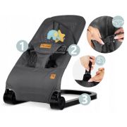 Balansoar pentru copii 2 in 1 cu jucarii, nukido 705200, gri edeedi705200