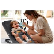 Balansoar pentru copii 2 in 1 cu jucarii, nukido 705200, gri edeedi705200
