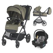 Carucior modular 3in1 coccolle lissia moss green+scoica auto isize coccolle knox greystone smb324065680324080371