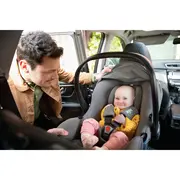 Joie - scoica auto i-snug 2 cu tetiera reglabila, 40-75 cm, moonlight, testata adac si certificata r129 bbbc1817camnl000
