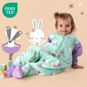 Sac de dormit cu picioruse si maneca lunga detasabila Ballerina 120 cm + manseta 1.0 Tog BBXCJ275-10FSN
