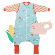 Sac de dormit cu picioruse si maneca lunga detasabila Farmyard 90 cm + manseta 3.5 Tog BBXCJ972-35FSN